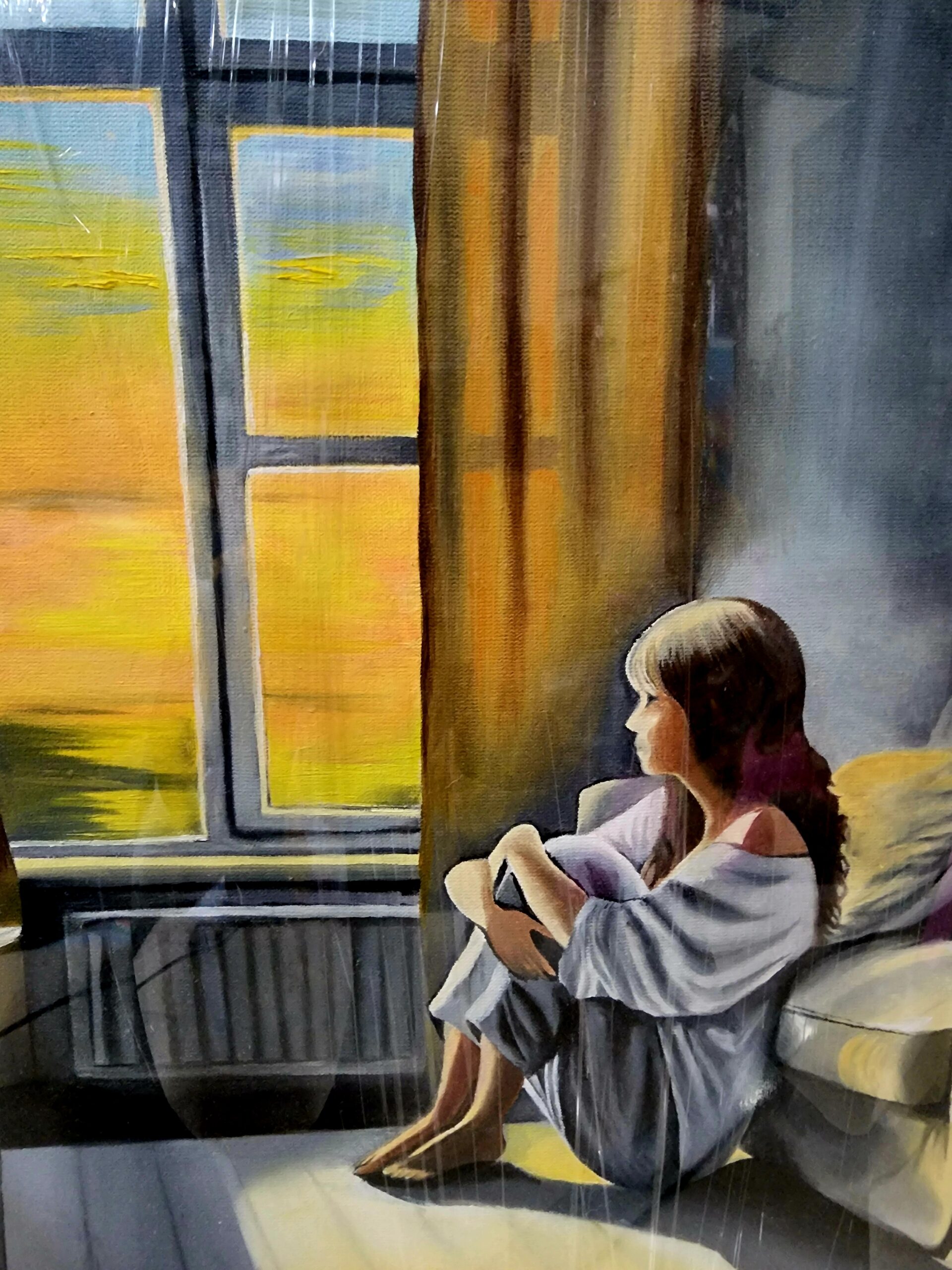 تابلوی تنهایی